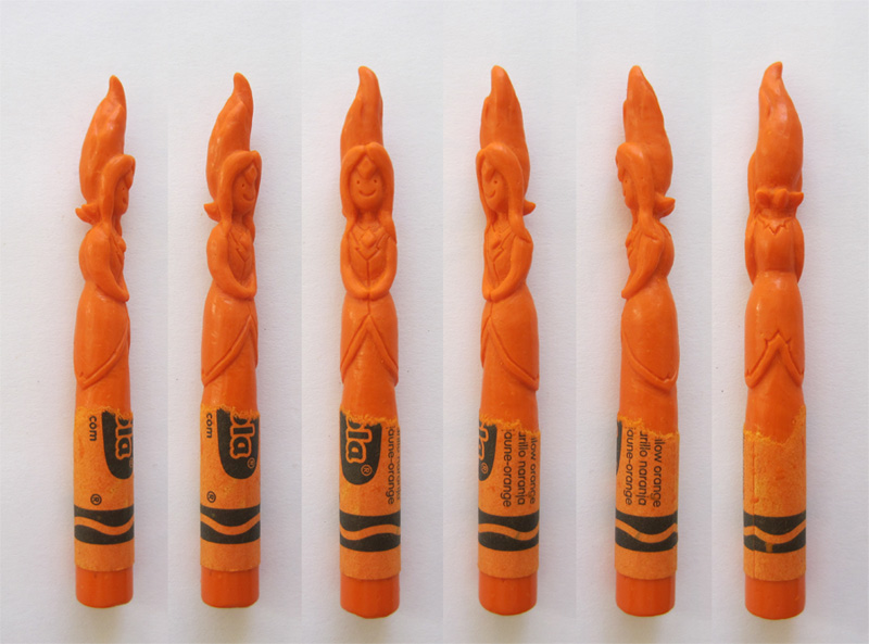 Illustration for article titled The Cast of Adventure Time, Carved Out of Crayons